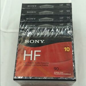 Sony 10 Pack HF 90 Minute Blank Audio Cassette